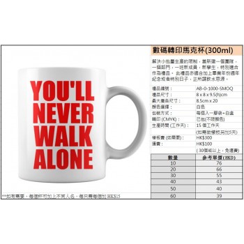 AB-0-1000-SMOQ 少量訂製陶瓷水杯