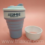 AB-0-1006	硅膠摺疊水杯	