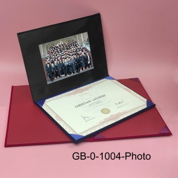 GB-0-1004 絨面証書套	