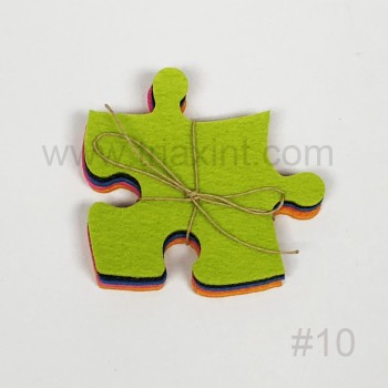 L-1001 Felt coaster set(die-cut shape)