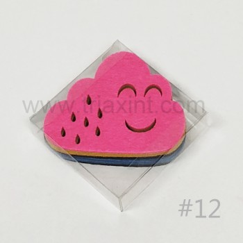L-1001 Felt coaster set(die-cut shape)