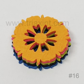 L-1002 Felt coaster set(die-cut shape)