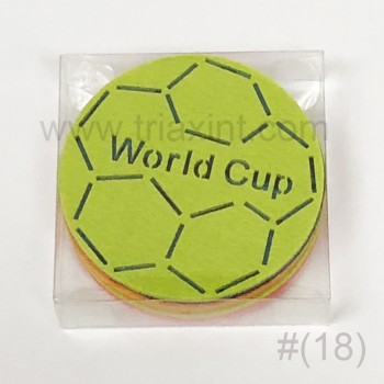 L-1002 Felt coaster set(die-cut shape)