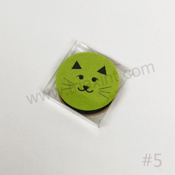 L-1001 Felt coaster set(die-cut shape)