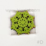 L-1003 Felt coaster set(die-cut shape)