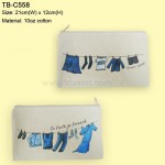 TB-C558	10oz-棉布拉鏈袋	