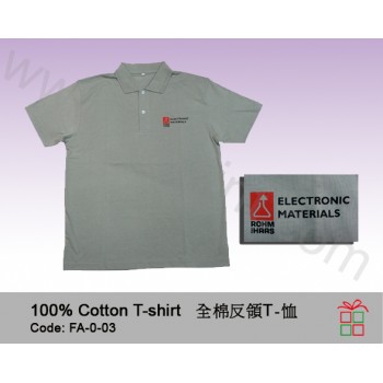 FA-0-03	T恤-反領短袖